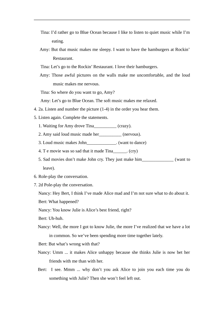 Unit11Sadmoviesmakemecry教案_第2页