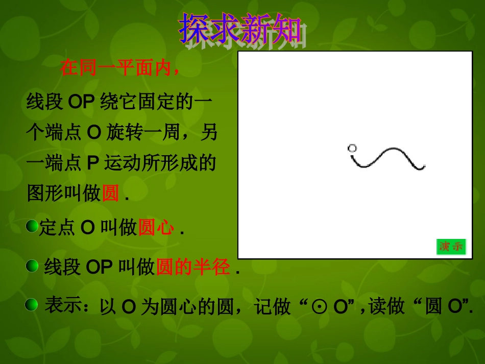 九年级数学上册21圆课件1（新版）苏科版_第2页