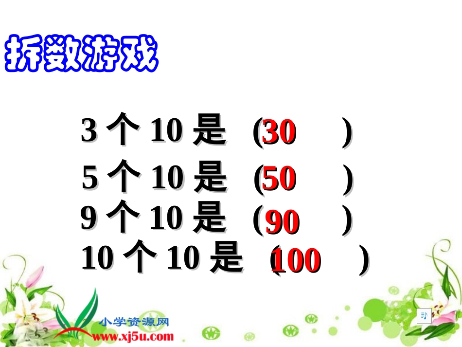 北师大版一年级下册《小兔请客》课件3_第2页