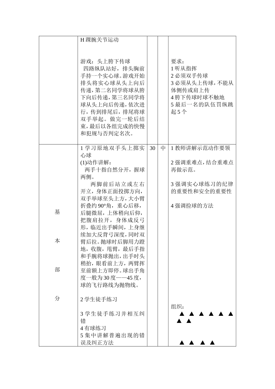 原地双手头上掷实心球_第2页