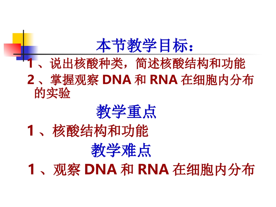 遗传信息携带者——核酸上课_第2页