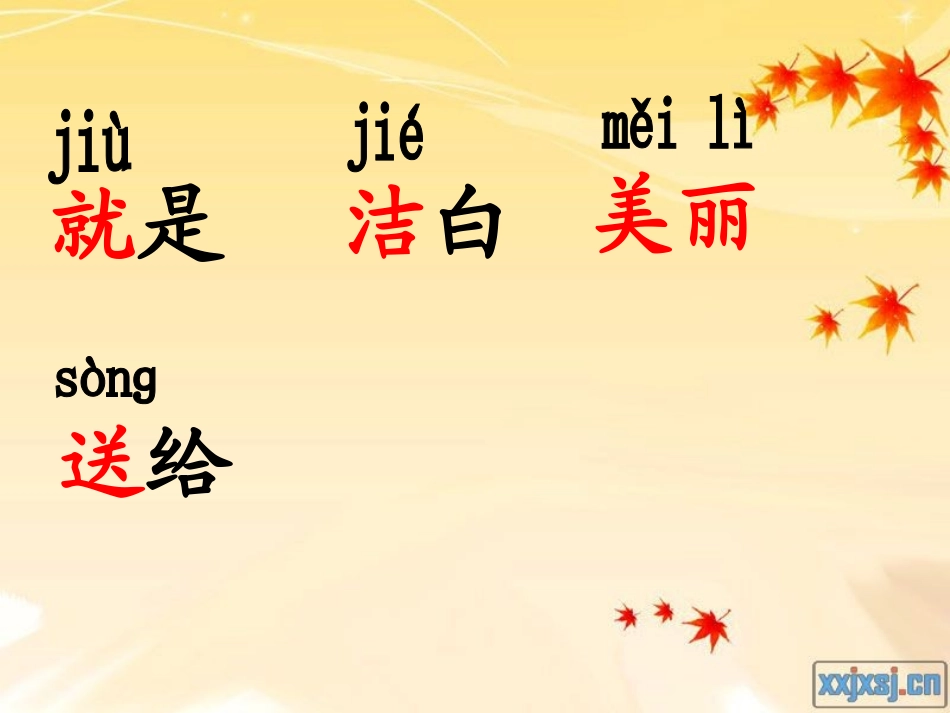 火红的枫叶 (2)_第3页