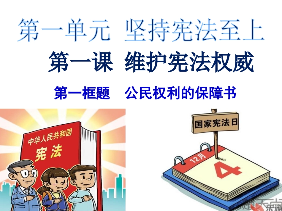 公民权利的保障书_第1页