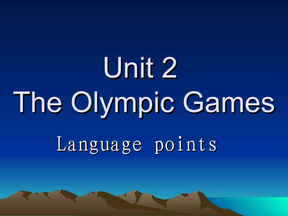 Unit2languagepoint_第1页