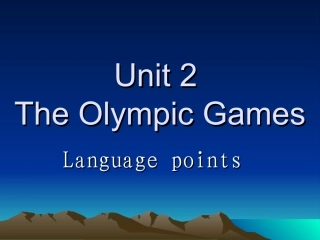 Unit2languagepoint