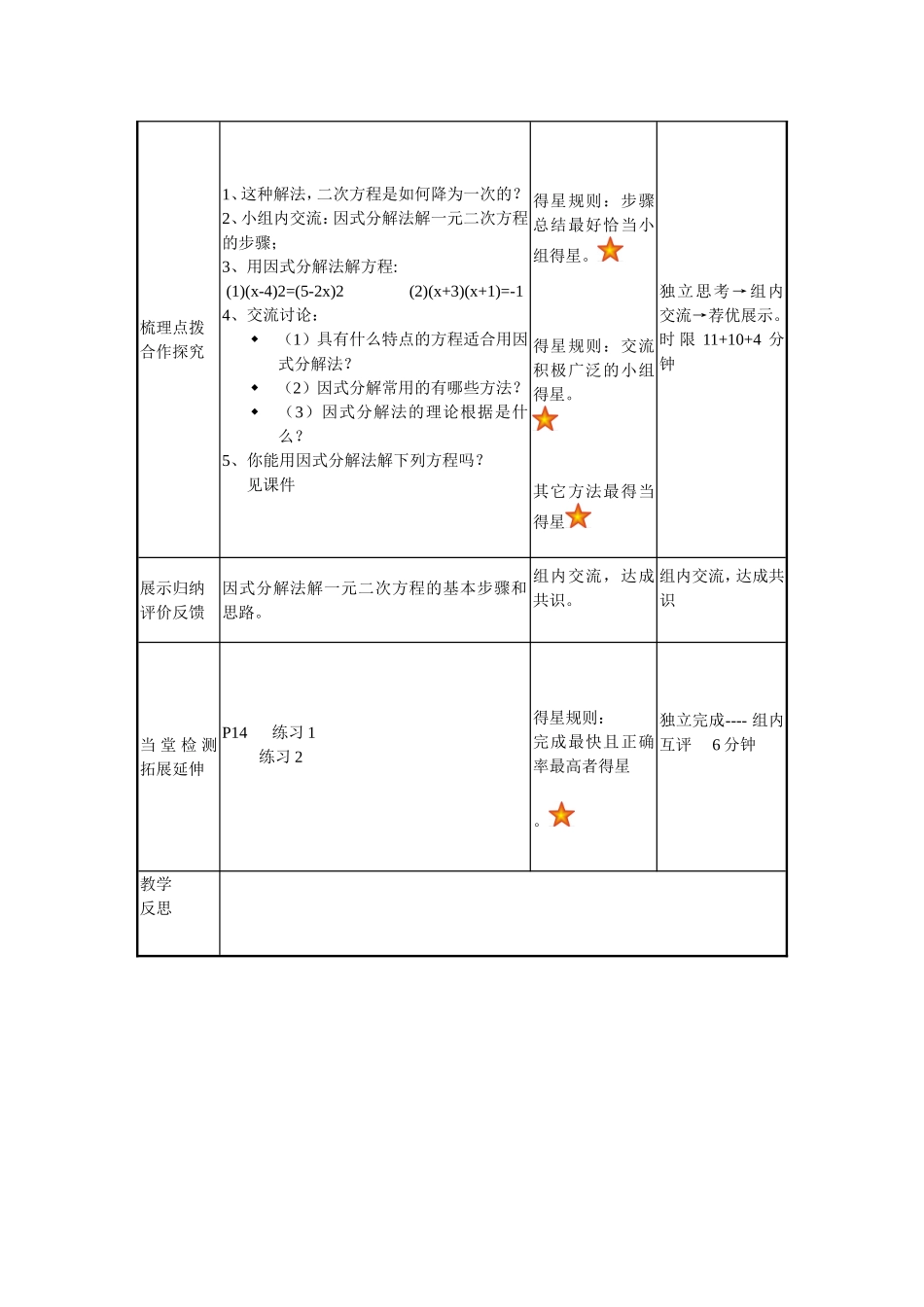 2123分解因式法解一元二次方程_第2页