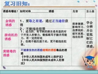 对不良诱惑说不