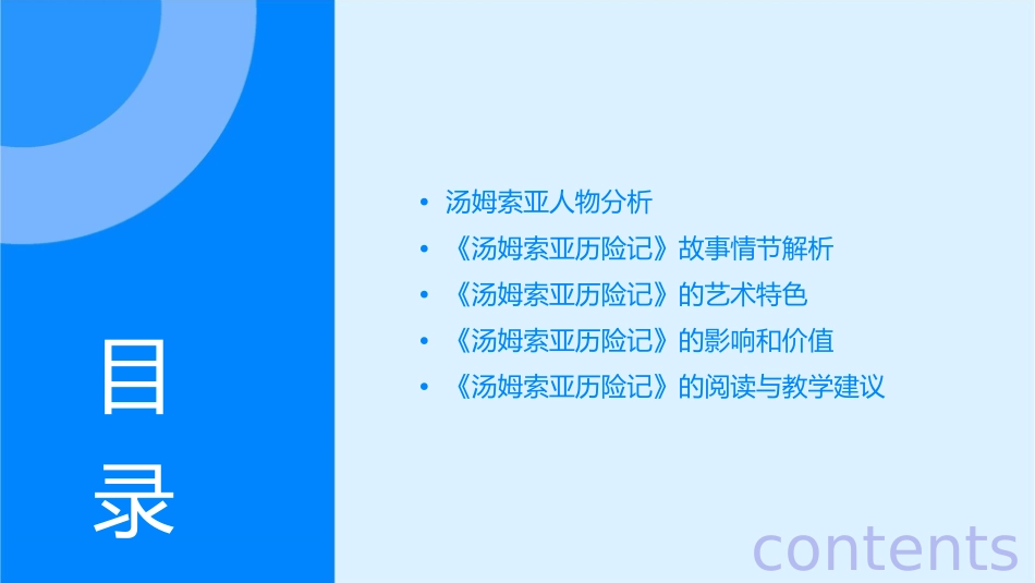 人教版六下《汤姆索亚历险记》详解课件1_第2页