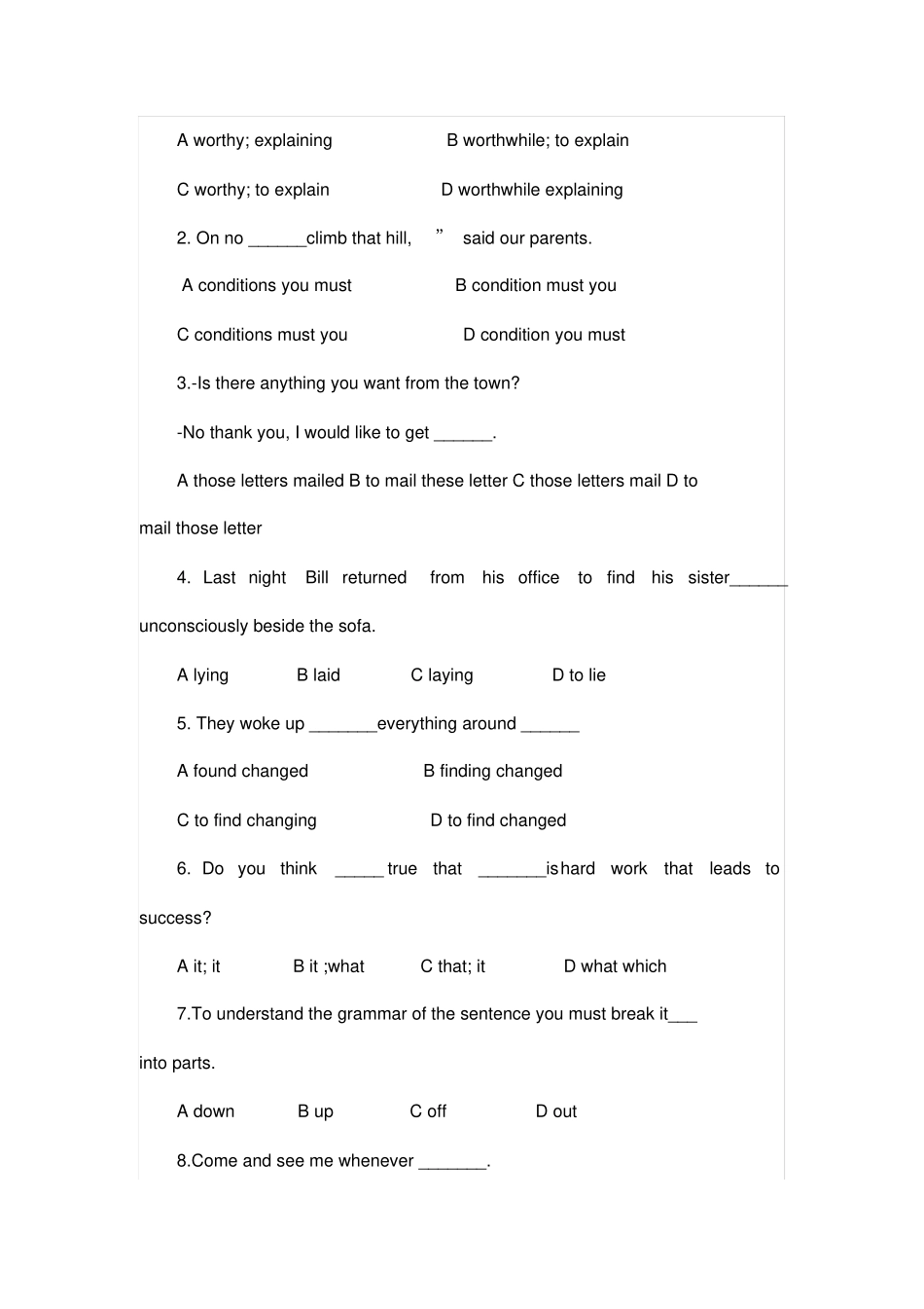 人教版高中英语必修五book5Unit2TheunitedKingdom_第3页
