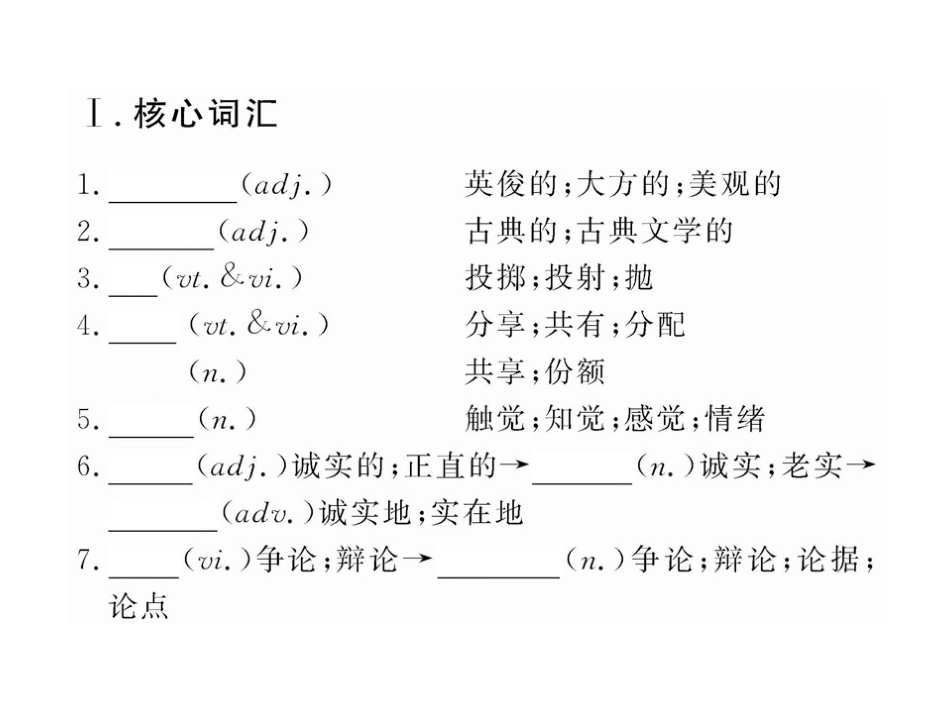 2012高中英语一轮复习精品课件(大纲版)：Unit1《Good_friends》(高一)_第2页