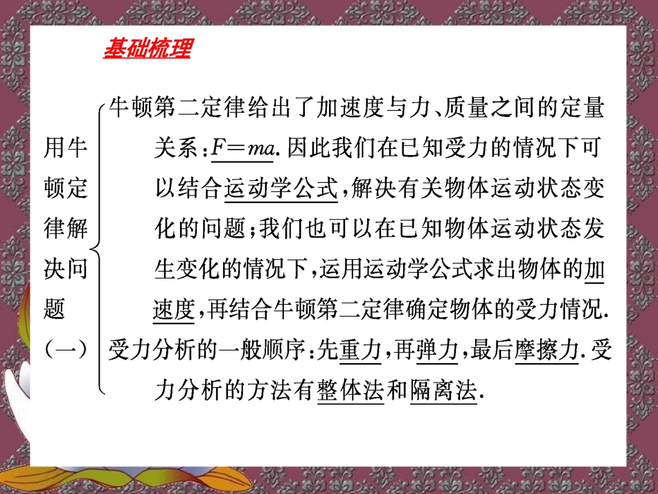 用牛顿运动定律解决问题一_第2页