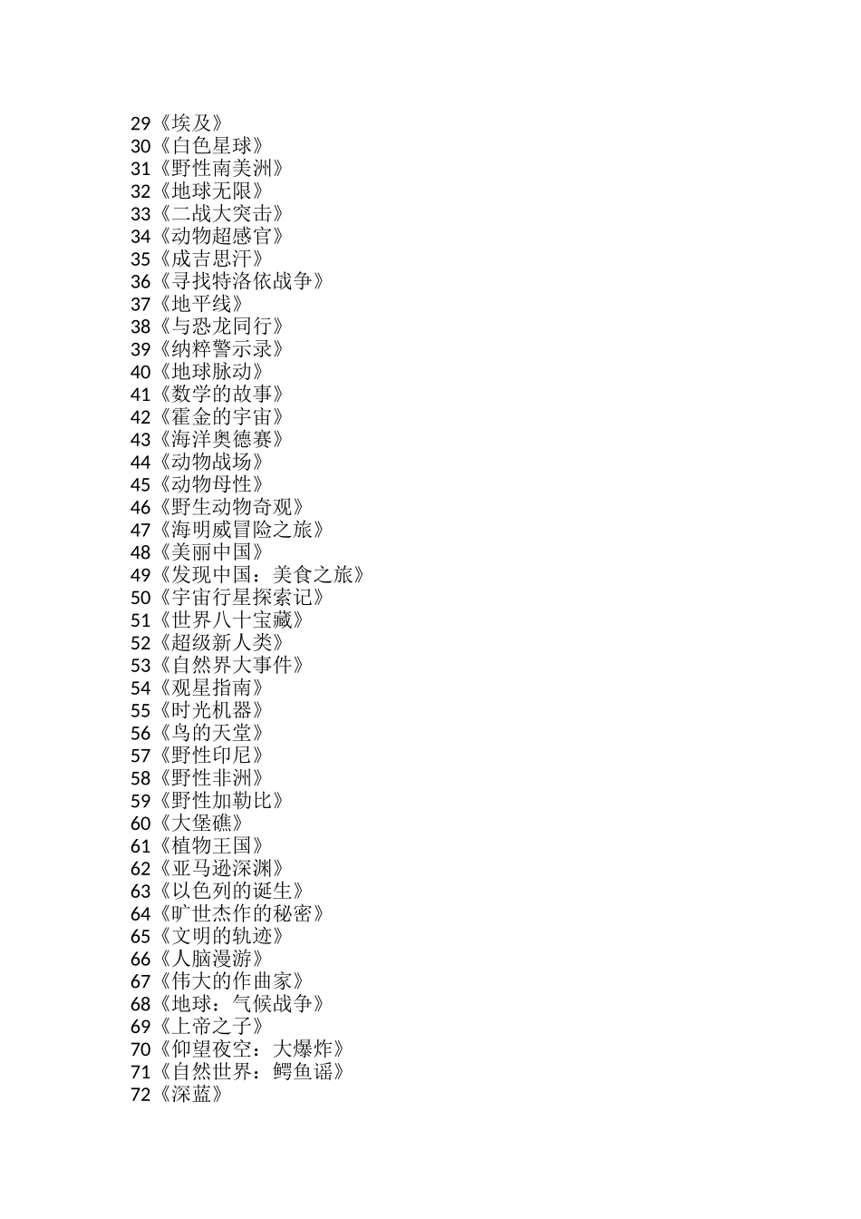 家长最应陪孩子观看的纪录片_第2页