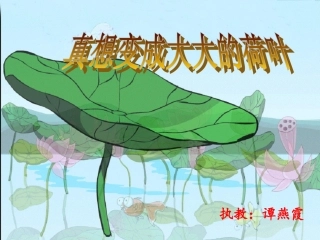 真想变成大大的荷叶yy