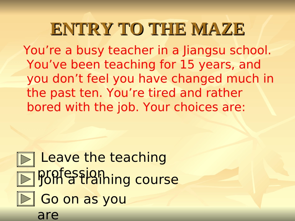 THEREFLECTIVEAPPROACHTOTEACHERDEVELOPMENTlecture2_第3页