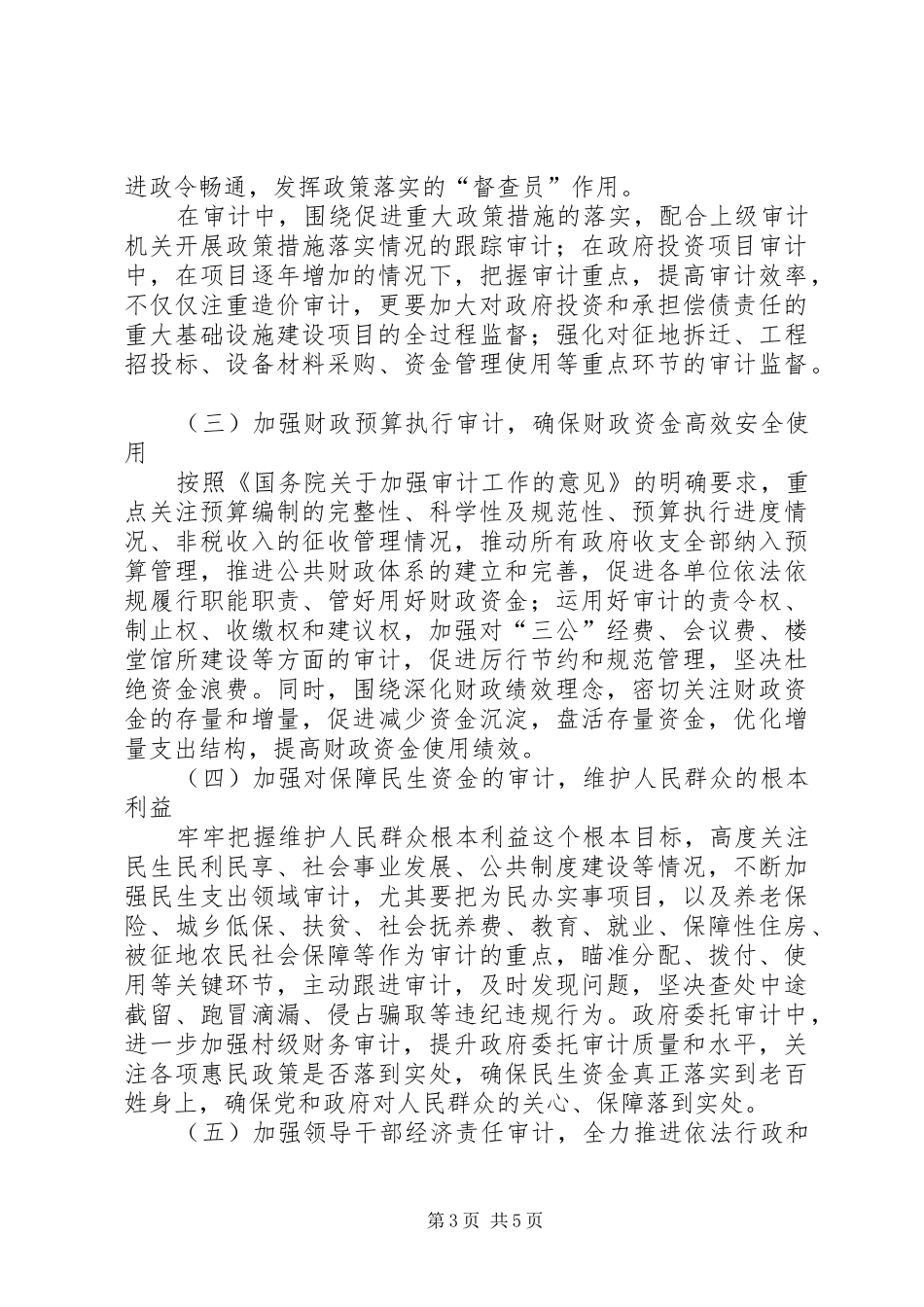 审计局十三五规划 _第3页