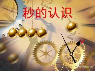 秒的认识课件(1)