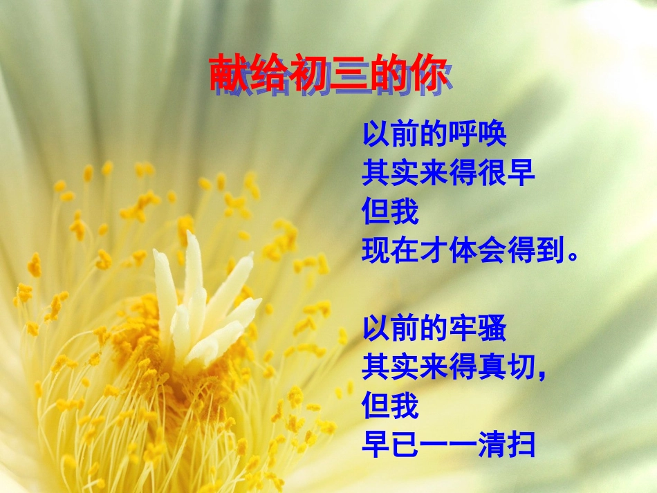 励志班会课件《我的梦想会开花》_第3页