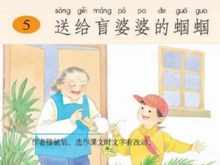 送给盲婆婆的蝈蝈课件