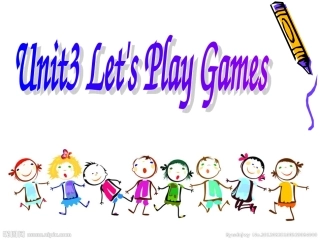 二年级Unit4Let'splaygames