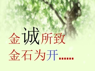 诚信教育主题班会PPT