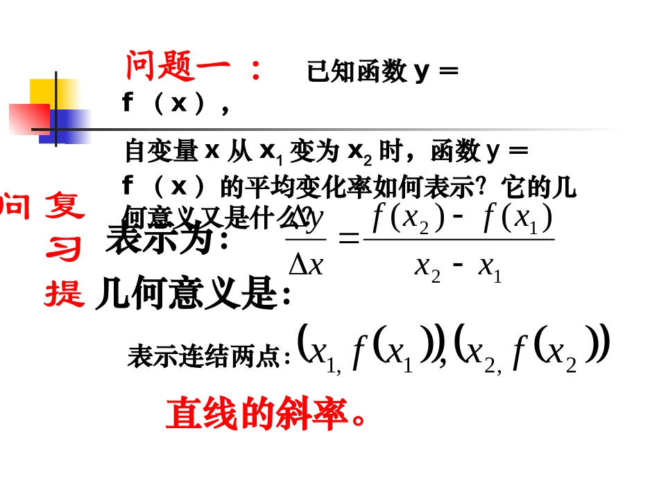 瞬时变化率课件王锦锋_第3页