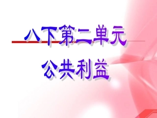公共利益--课件