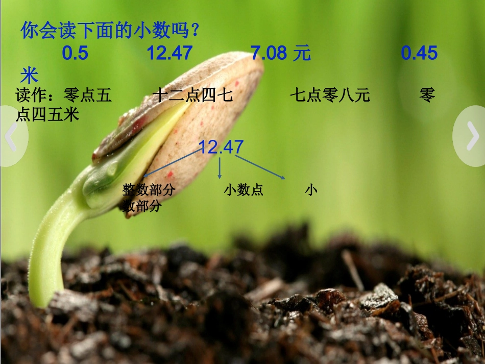 小数的初步认识复习课1_第2页