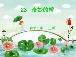 23奇妙的桥