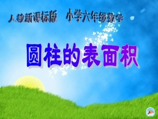 圆柱的表面积(李和谦)