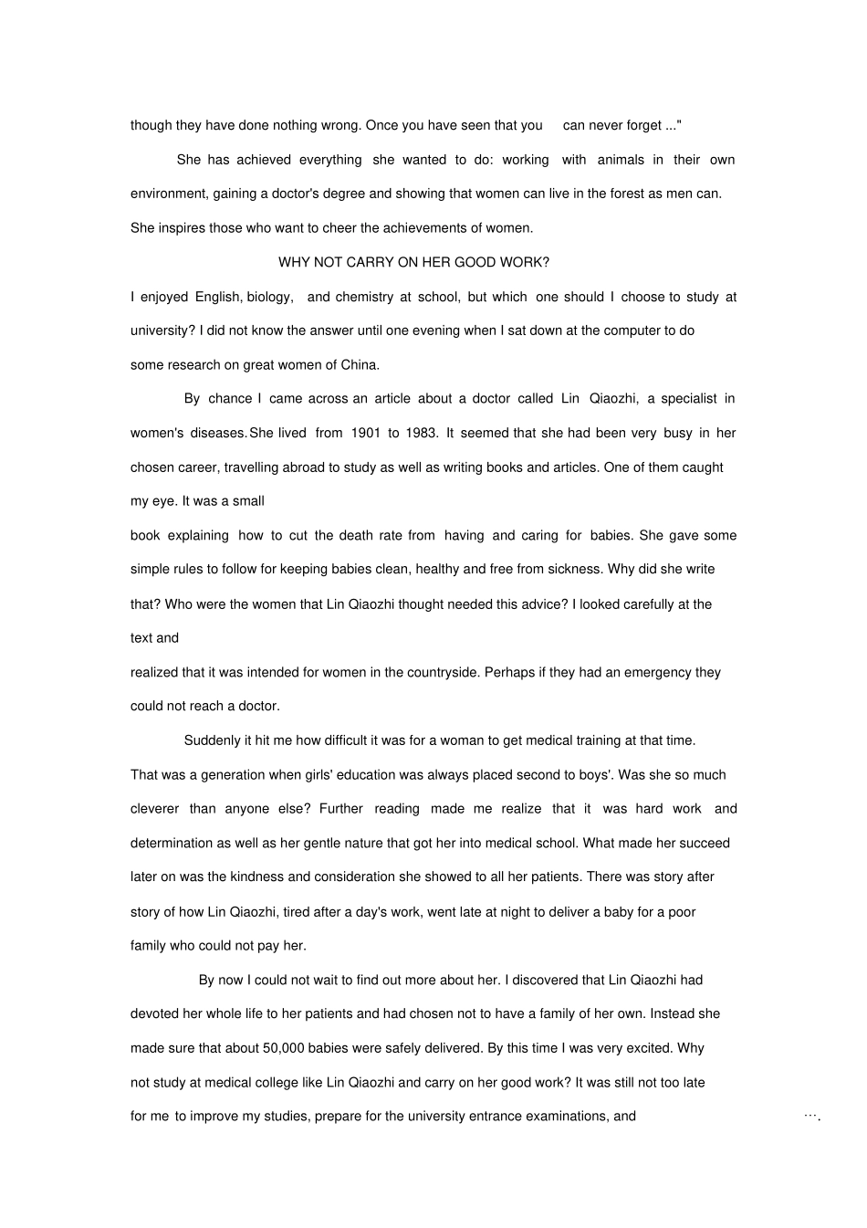 人教版高中英语必修课文原文_第2页