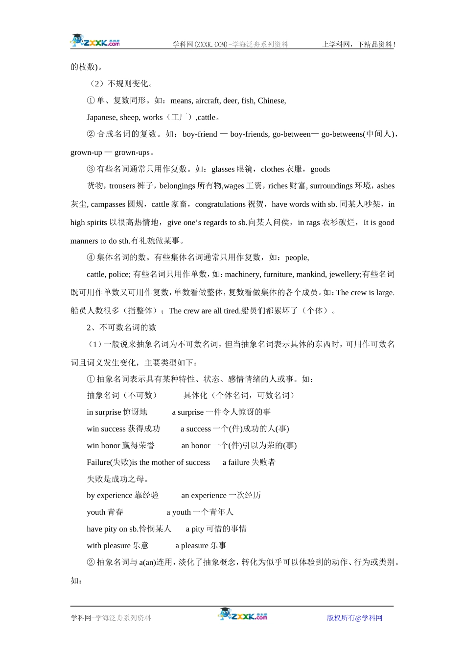 高中英语语法专题复习教案大全(15个教案)_第2页