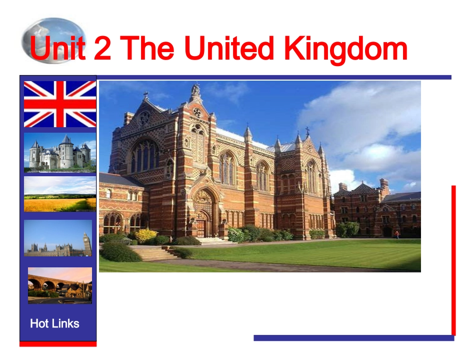 高中英语必修5_Unit2_The_United_Kingdom_第1页