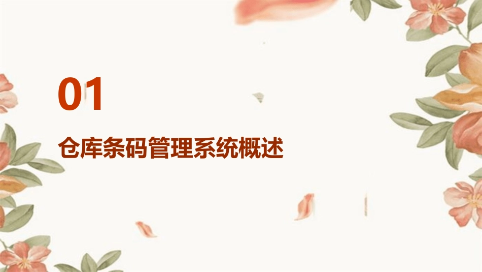 仓库条码管理系统课件_第3页