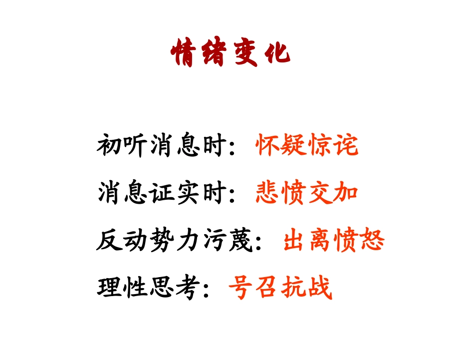 高一语文纪念刘和珍君课件_第2页