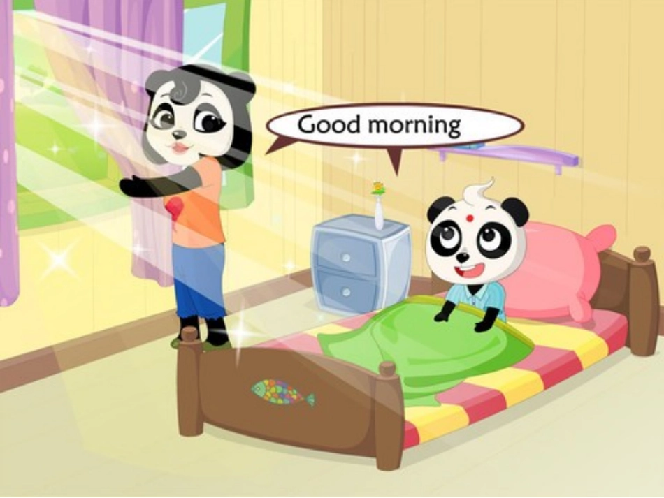 陕旅版英语三年级上Unit3Goodmorning_第2页