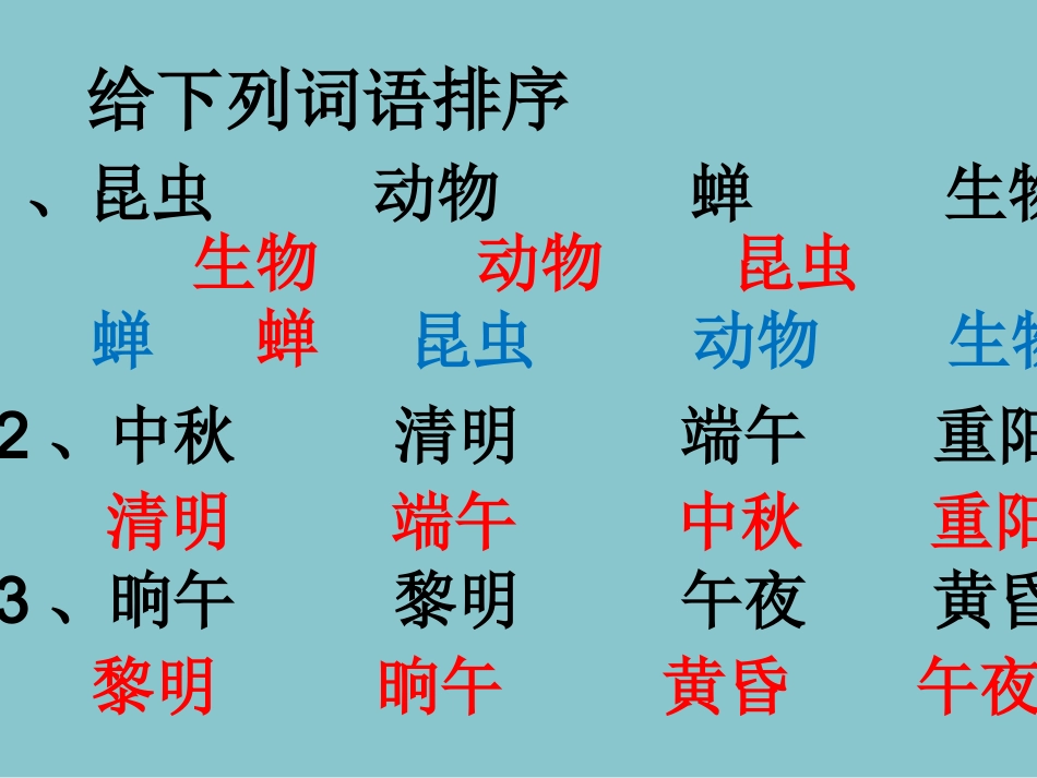 鄂教版四年级上册语文乐园四_第3页