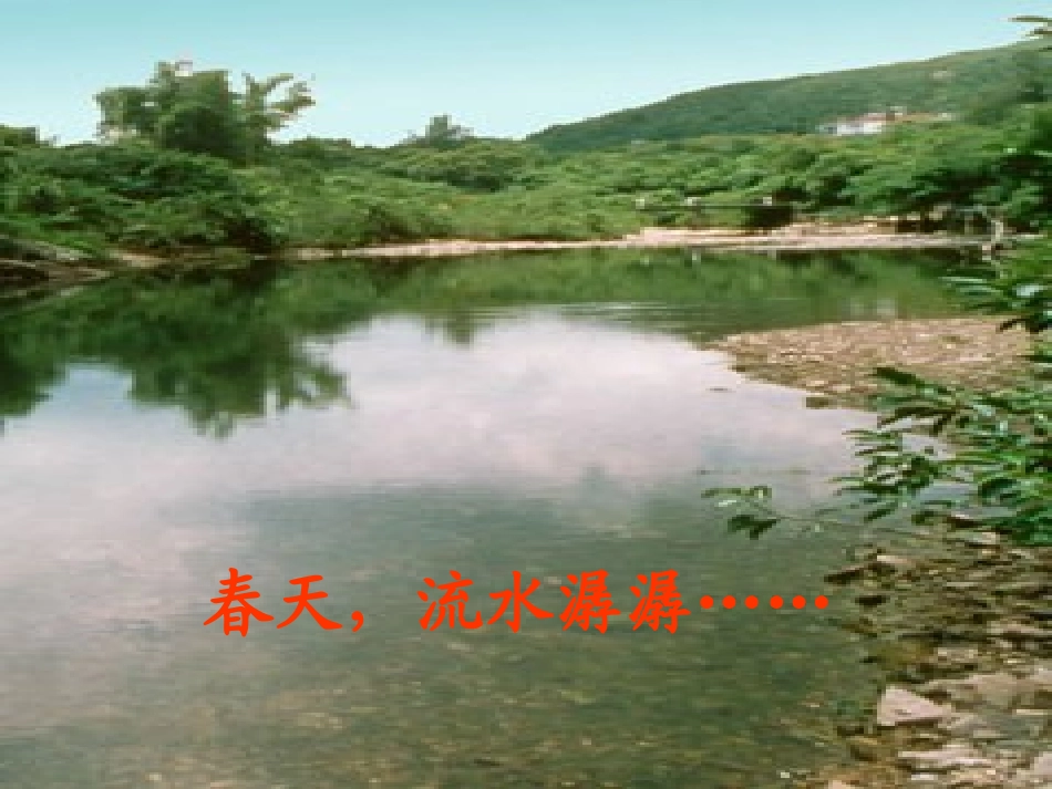 鄂教版一年级下册《春晓》_第3页