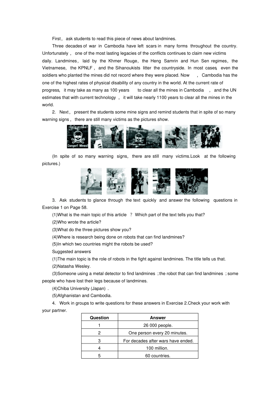 人教版高中英语选修七高二：Unit2RobotsPeriod6ListeningandReadingTask新_第2页