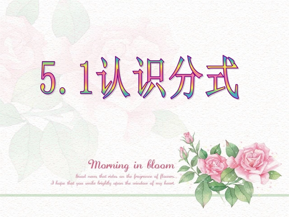 认识分式111_第1页