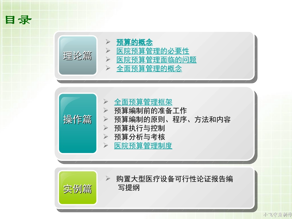 医院预算管理的程序与方法_第3页