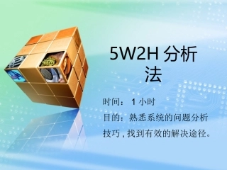 长城汽车5W2H分析法
