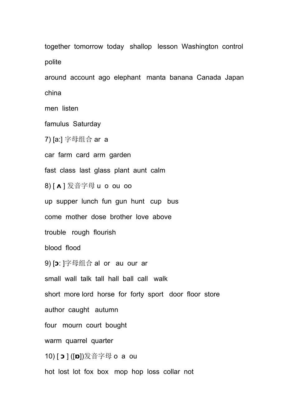 英语国际音标表 (2)_第3页