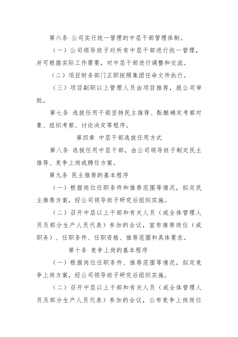公司中层干部管理办法_第3页