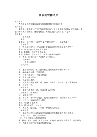 美丽的对称图形