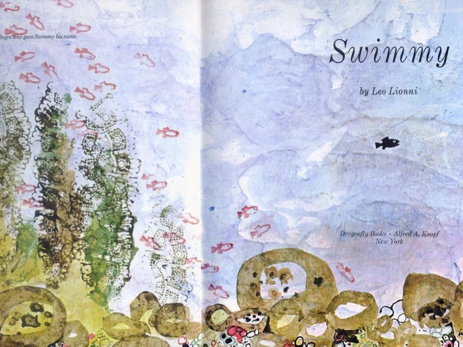 绘本故事《小黑鱼》PPT课件_第2页