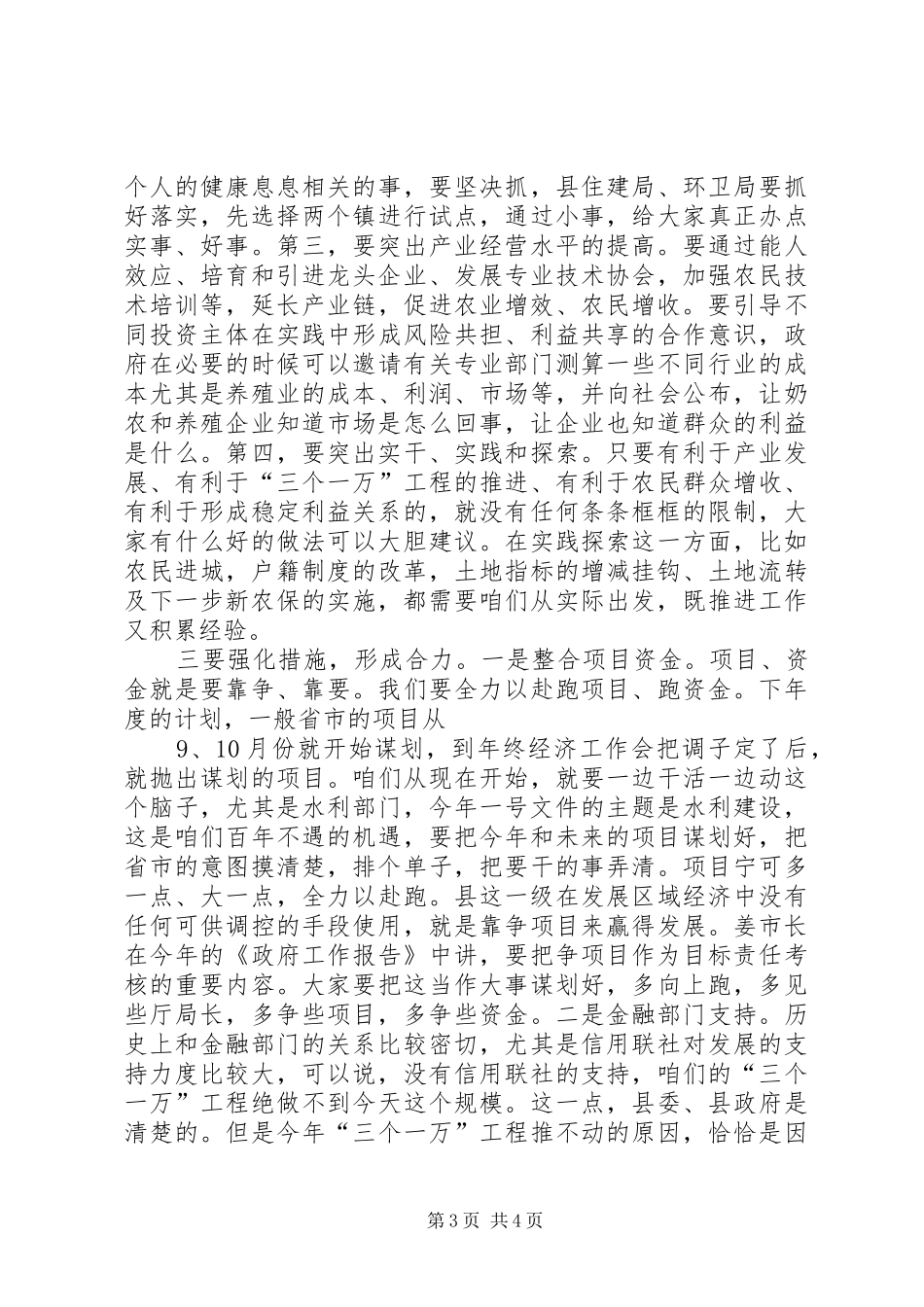 书记在城村发展会上的发言_第3页