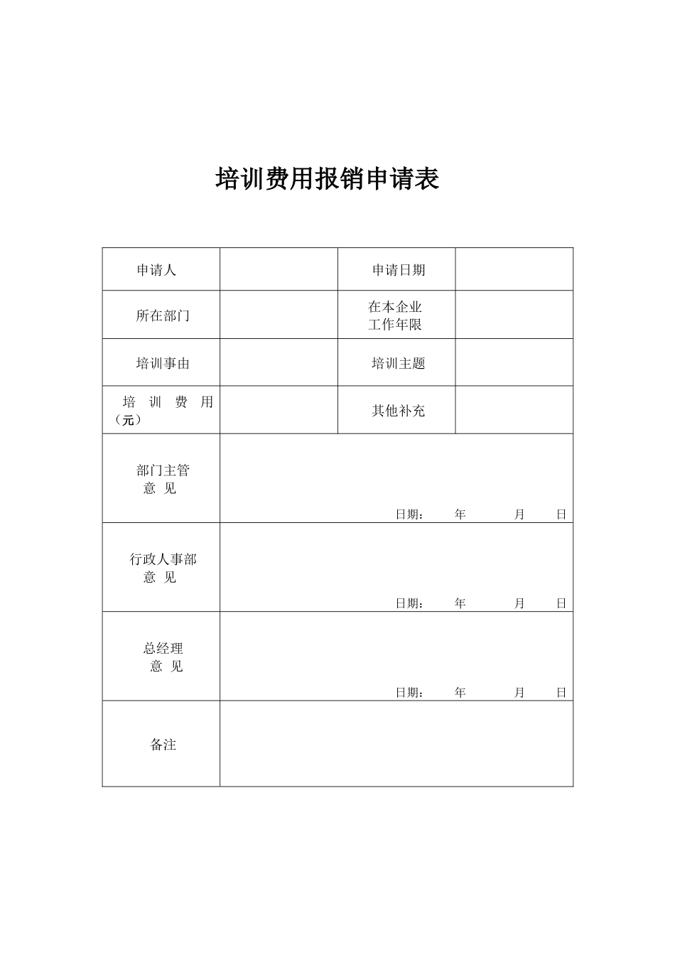 员工培训学习费用报销规定及流程图_第3页