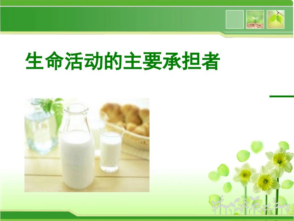 第二章+第二节+生命活动的主要承担者——蛋白质_第2页