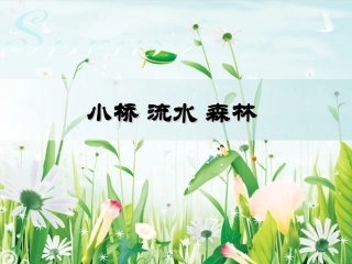第一课小桥_流水_森林
