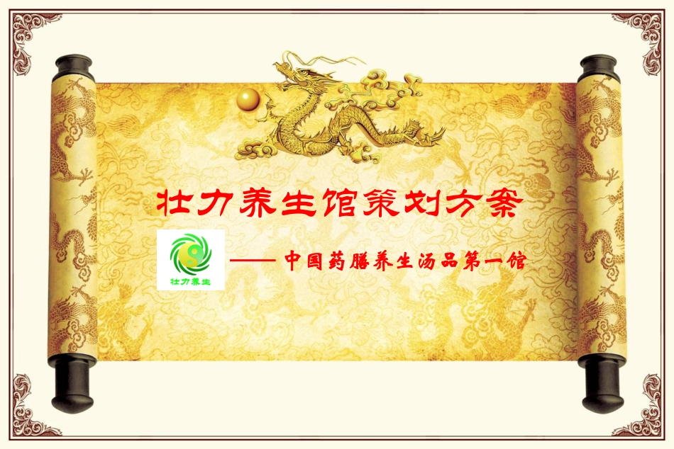 壮力养生馆策划方案(旗舰店版)_第1页